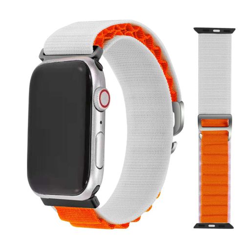 Correa Loop Alpine Para Garmin Fenix 5x Blanco Y Naranja con Ofertas en  Carrefour