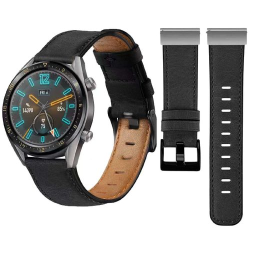 Correa De Cuero Vintage Leather Para Garmin Instinct Solar - Surf Edition  Negro con Ofertas en Carrefour