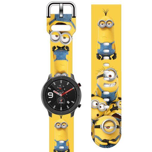 Correa Silicona Liquida Suave Para Amazfit Gts 4 Mini Minions con Ofertas  en Carrefour