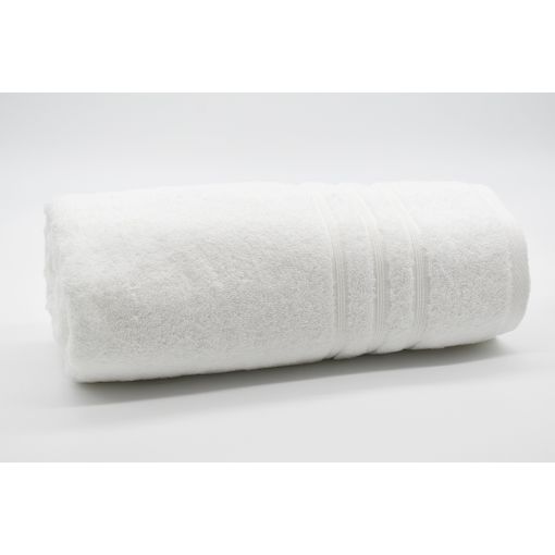 Toalla De Baño Sábana 100 X 150 Cm De Algodón 500 Gr Blanco con Ofertas en  Carrefour