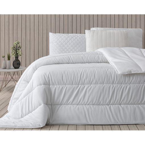 Relleno nórdico Fibra Anti ácaros 120 gr/m² PRIMAVERA blanco cama 135