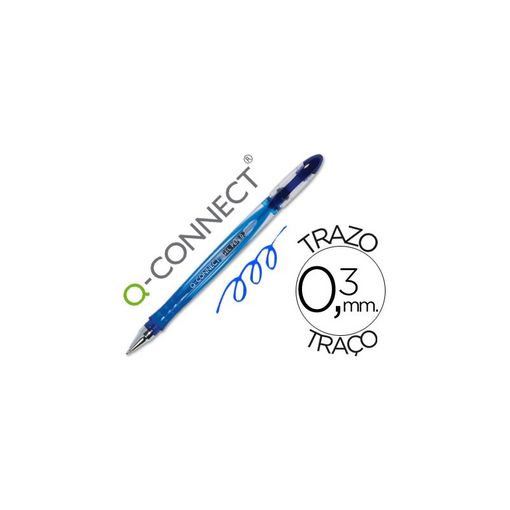 Boligrafo Q-connect Retractil Borrable 0,7 Mm Color Azul (pack De 10 Uds.)  con Ofertas en Carrefour