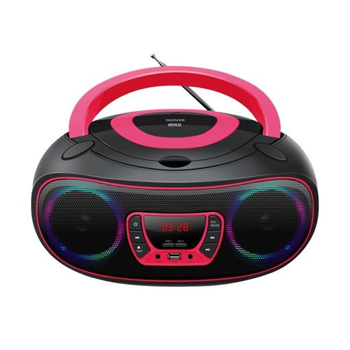 Radio Cd Player Portátil Digital Fm Pll, Reproductor Cd-mp3 Usb Stereo,  Aux-in Toma Auriculares Verde Roadstar Cdr-365u/gr con Ofertas en Carrefour