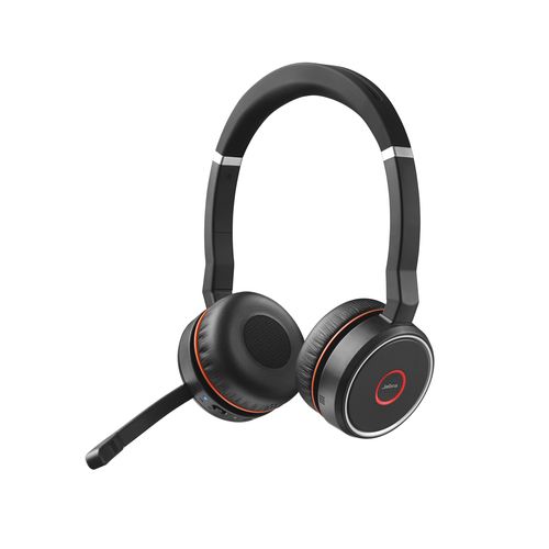 Jabra Auriculares Inalámbricos Evolve2 55 UC Stereo Negro