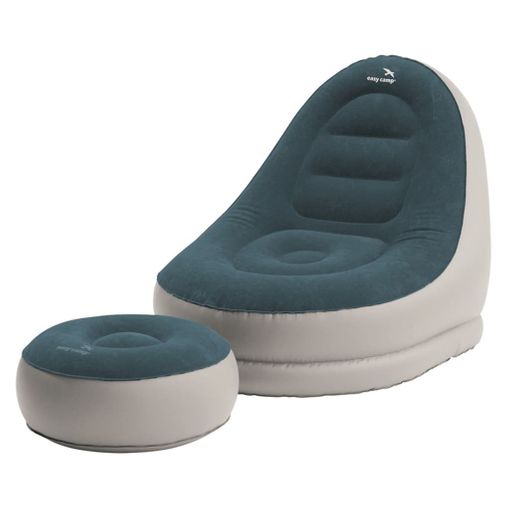 Sofá hinchable Easy Camp Comfy gris azul