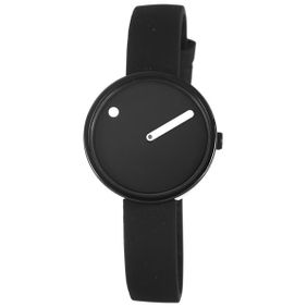 Braun Reloj Unisex AW10, Negro, Correa, Negro -, Correa