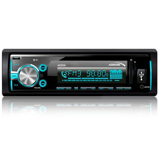 NK Auto Radio Coche con Bluetooth y 1 DIN NK-RADIOCAR