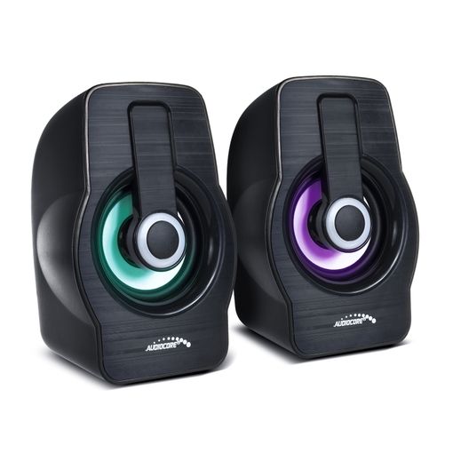 Altavoces para computadora, control de volumen estéreo 5W 2.0 con