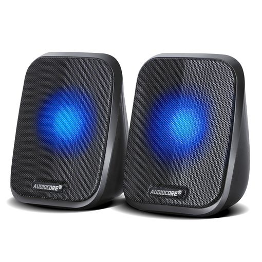 Altavoces Ordenador Estéreo 2.0 Pc Retroiluminación Led con Ofertas en  Carrefour