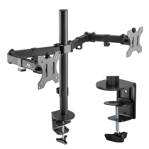 Soporte De Mesa Para 2 Monitores Lcd De 17-32  2x8kg con Ofertas