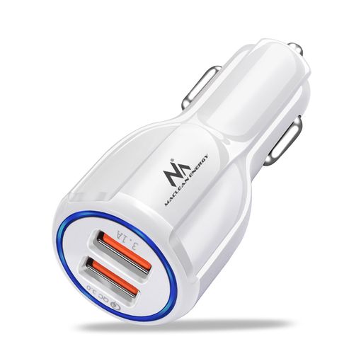 Adaptador Cargador Usb Para El Mechero Del Coche, Blanco Universal 1a con  Ofertas en Carrefour