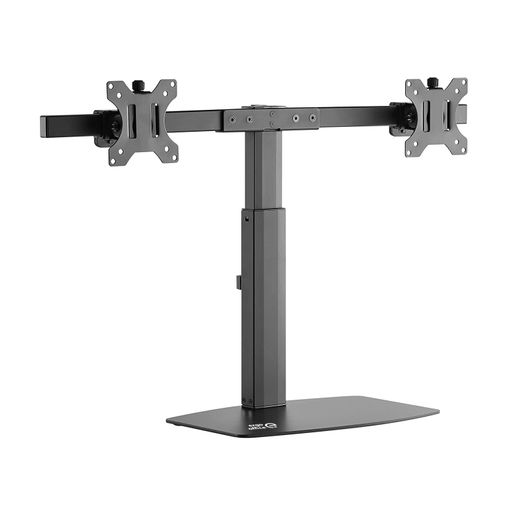 Pantalla Soporte Para 2 Monitores Soporte De Sobremesa Ergonómico Para  Universal Monitor con Ofertas en Carrefour