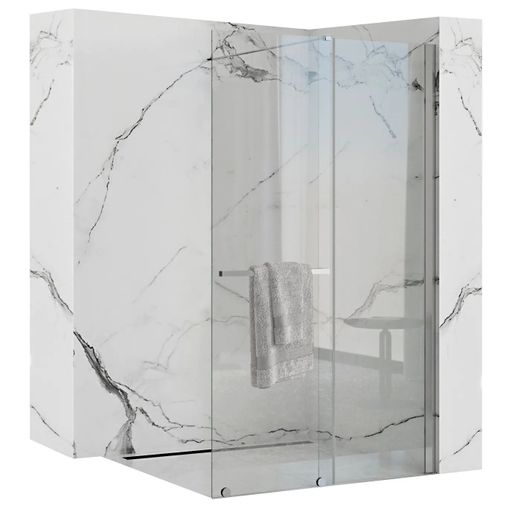 Cortina Baño CARREFOUR 140X180 cm - Blanca