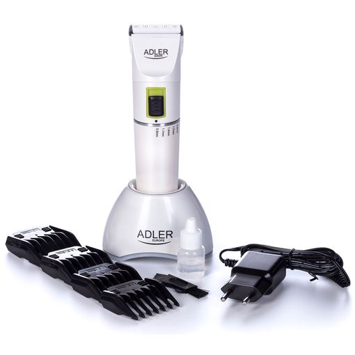 Adler Ad2827 Cortapelos Eléctrico Profesional, Afeitadora Para Hombre,  Longitud De Corte Ajustable, Cabezal Titanio, Cuchillas Cerámicas, Batería  Recargable / Red, Cabello, Barba Y Vello Corporal con Ofertas en Carrefour