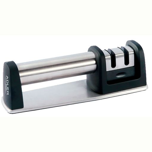 Afilador de cuchillos eléctrico, afilador de cuchillos profesional para el  hogar, 2 etapas para cuchillos de cocina, afilado y pulido rápido, con