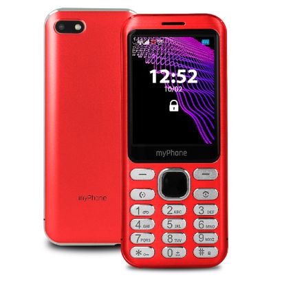 Doro 6060 Teléfono Móvil Con Tapa Dual Sim Rojo con Ofertas en Carrefour