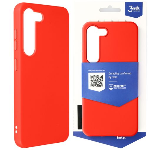 Funda Para Samsung Galaxy S23 Plus Certificada Mil-std 3mk Matt Case Roja  con Ofertas en Carrefour