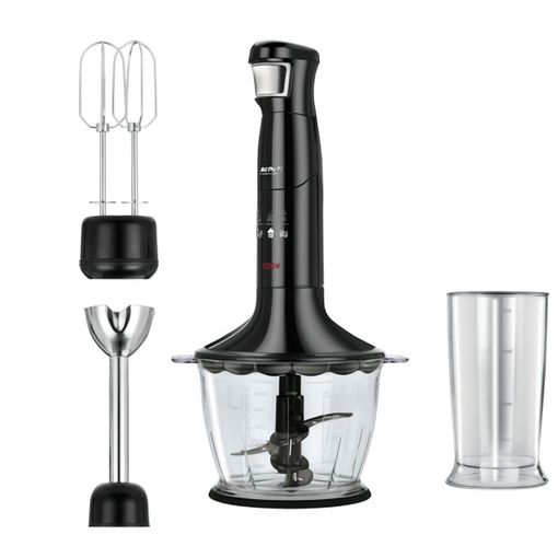 Batidora De Mano Con Vaso - Inox - 1000w con Ofertas en Carrefour