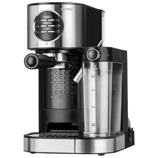 Cafetera Expresso Manual 15 Bares, Depósito Calentar Leche 0,7l, 1