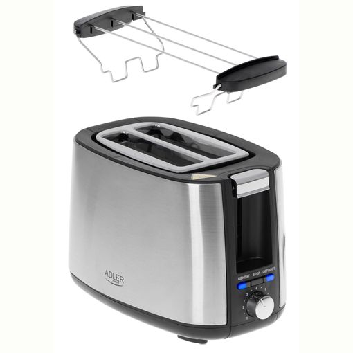 Tostadora Pan, Ranura Ancha 2 Rebanadas, Indicador Nivel Tostado, 3  Funciones, Calienta Panecillos Rojo 800w Proficook Ta 1193 con Ofertas en  Carrefour