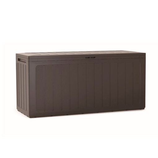 Arcón De Madera De Acacia Oscura 130 X 64 X 48 Cm Caja De Almacenaje  Superficie Aceitada Rústico Jardín Terraza Balcón Riviera - Madera Oscura  con Ofertas en Carrefour