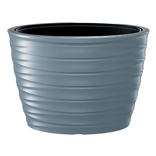 Maceta Freze - Oval 55l. Con Depósito (mm) 593x393x420 Gris Claro