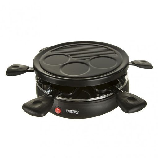 Tristar Plancha raclette 6 personas negra 800 W 29 cm