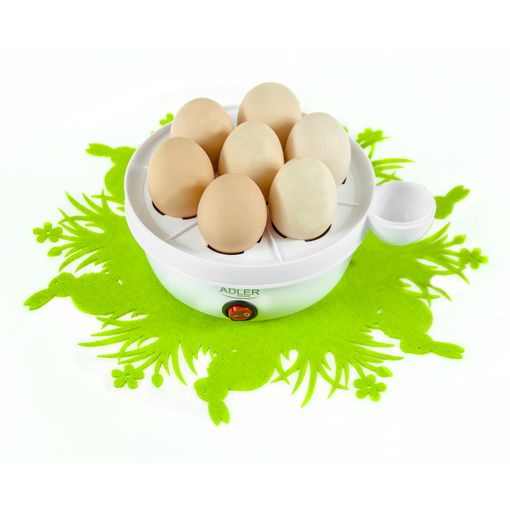 Cuece Huevos Eléctrico, 7huevos Cocidos, Ajuste Electrónico Cocción,  Soporte Extraíble, Sin Bpa Blanco 350w Adler Ad 4459 con Ofertas en  Carrefour