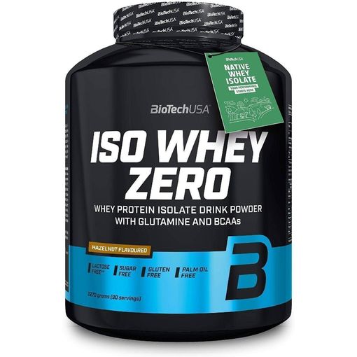 Biotechusa Iso Whey Zero 2270 Gr Proteína Sin Gluten