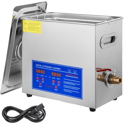 Limpiador ultrasónico A6L Laboratorio Máquina de limpieza de ultrasonido  Ultra Sonic Tanque Instrumento de acero inoxidable para productos