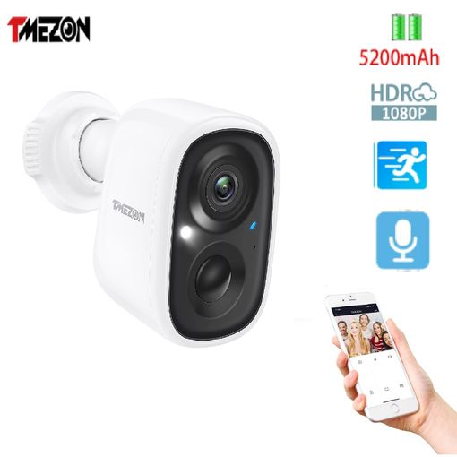 Camara Wifi De Seguridad Para Casas IP Interior Exterior Vigilancia  Inalambrica