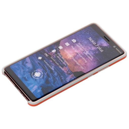 Nokia Soft Touch Case Cc-506 Para Nokia 7 Plus S.o Black Orange S.o con  Ofertas en Carrefour