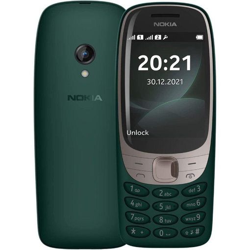 Teléfono Móvil Nokia 6310 Dual Sim/ Verde Oscuro con Ofertas en