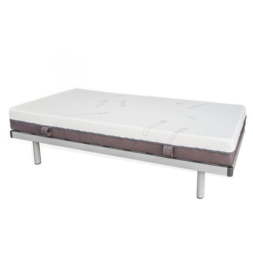 Colchón Enrollado HR Visco CARREFOUR HOME Supra 135x190 cm - Gris