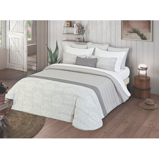 10xdiez Juego De Sábanas Liz Beig, (cama 120 Cm - Beige) con Ofertas en  Carrefour