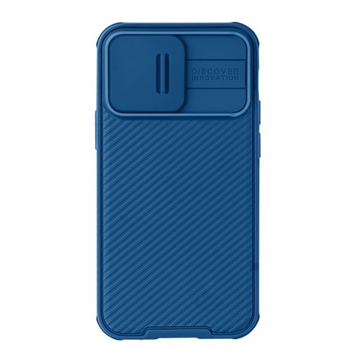 Funda Iphone 13 Pro Híbrida Tapa Cámara Camshield Pro Nillkin Azul