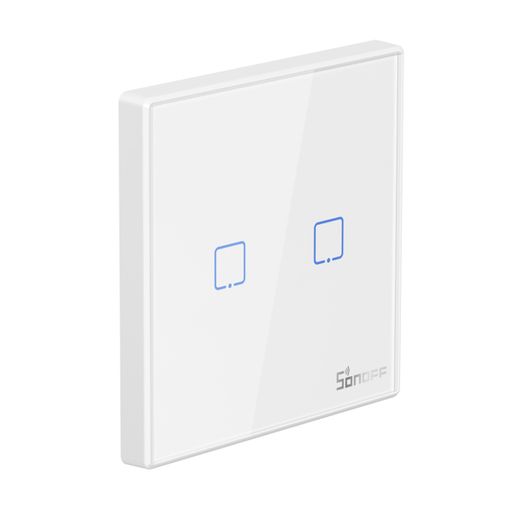 Interruptor Inteligente Wi-Fi RF TX 1 Botón Blanco