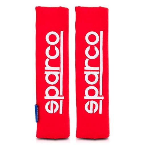 Alfombras de moqueta Sparco para coche con el logo rojo — SPARCO