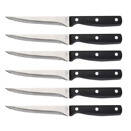 Comprar CUCHILLO CHULETERO NEGRO 691-3 30 cm. - IMPOTUSA