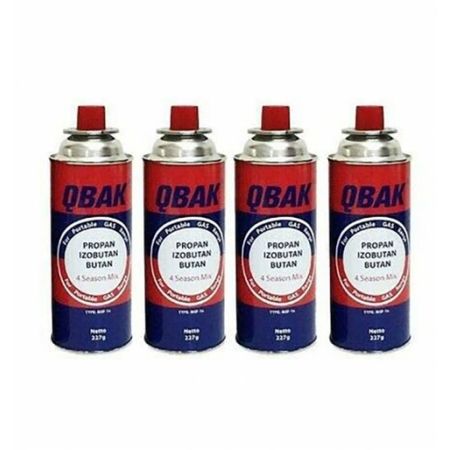 Cartucho Gas para cocina Camping - (Pack 4 unidades