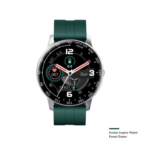 Reloj Inspire Plata-verde