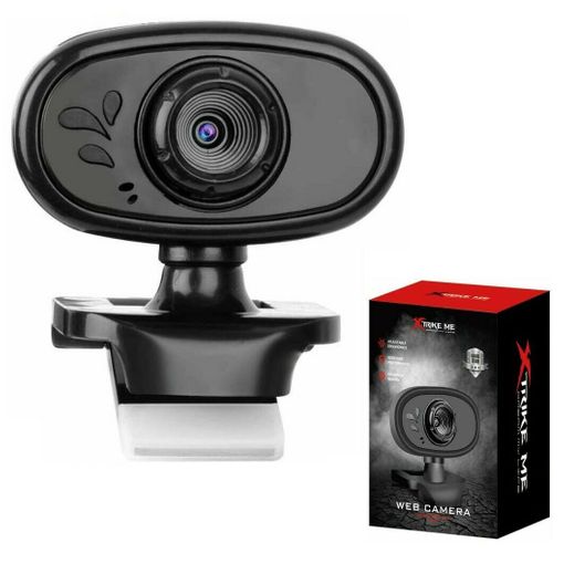 Webcam Camara Web Cam Cmos Con Micrófono Pinza Usb Compacto Xpc01 con Ofertas en Carrefour | Ofertas Online
