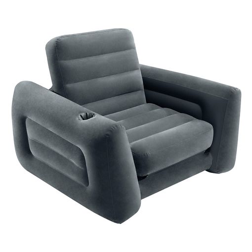 Sillón hinchable Easy Camp Comfy Chair gris azul