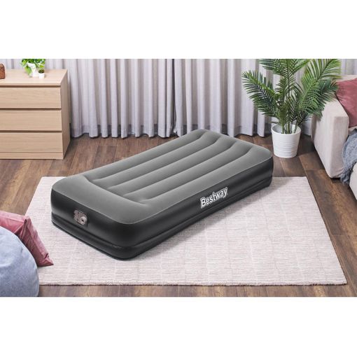 Colchón Hinchable Takiti 191x97x36 Cm Color Negro, Gris Vente-unique con  Ofertas en Carrefour