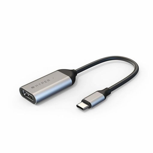 ADAPTADOR TRUST DALYX 3 EN 1 MULTIPUERTO USB-C / USB-A USB-C HDMI 2.0 COLOR  ALUMINIO