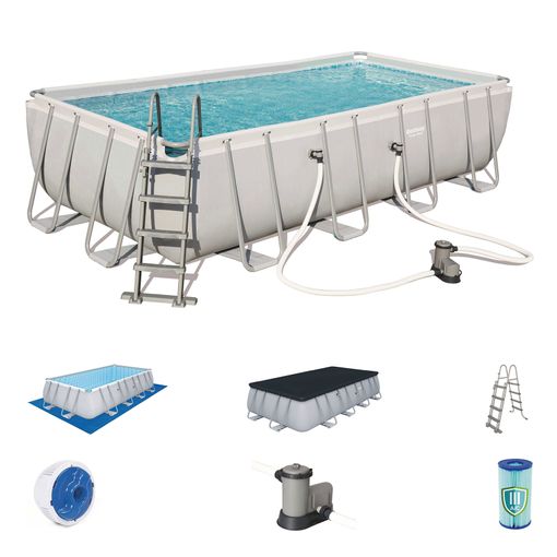 Piscina Desmontable Rectangular Con Depuradora Prism Frame Intex con  Ofertas en Carrefour