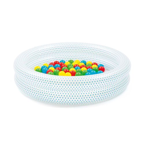 Piscina De Bolas Hinchable Infantil De 2 Anillos Bestway Up In & Over 90x20 Cm