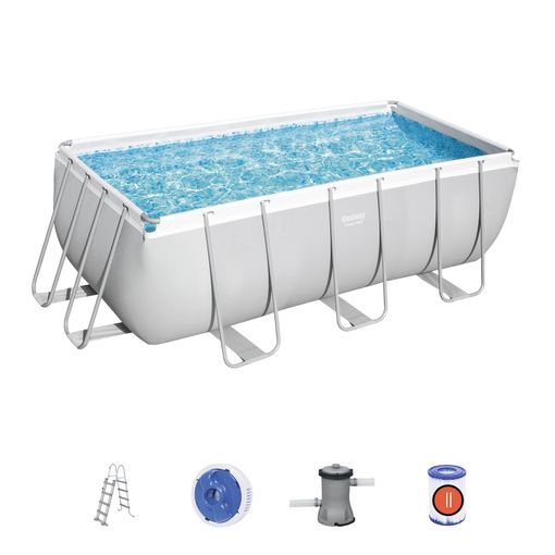 Piscina Desmontable Tubular Oval Bestway con Depuradora