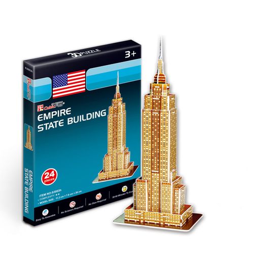 CubicFun 3D S-Serie "Edificio Empire State - Ciudad de Nueva York"con Ofertas en Carrefour | Ofertas Carrefour Online