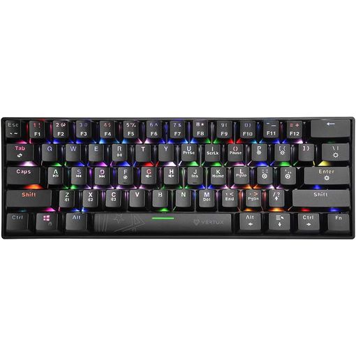 Mars Gaming MKXTKL Teclado Mecánico Gaming RGB Switch Azul